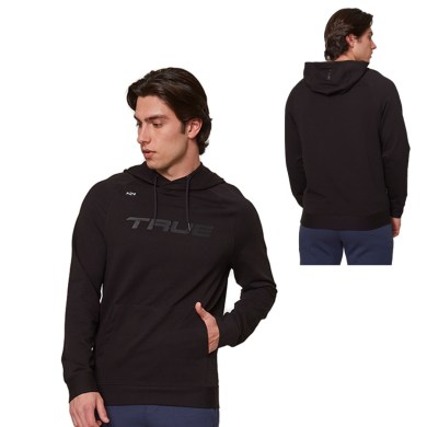 TRUE, MIKINA, TERRY, GRAPHIC, HOODIE, BLACK, Senior